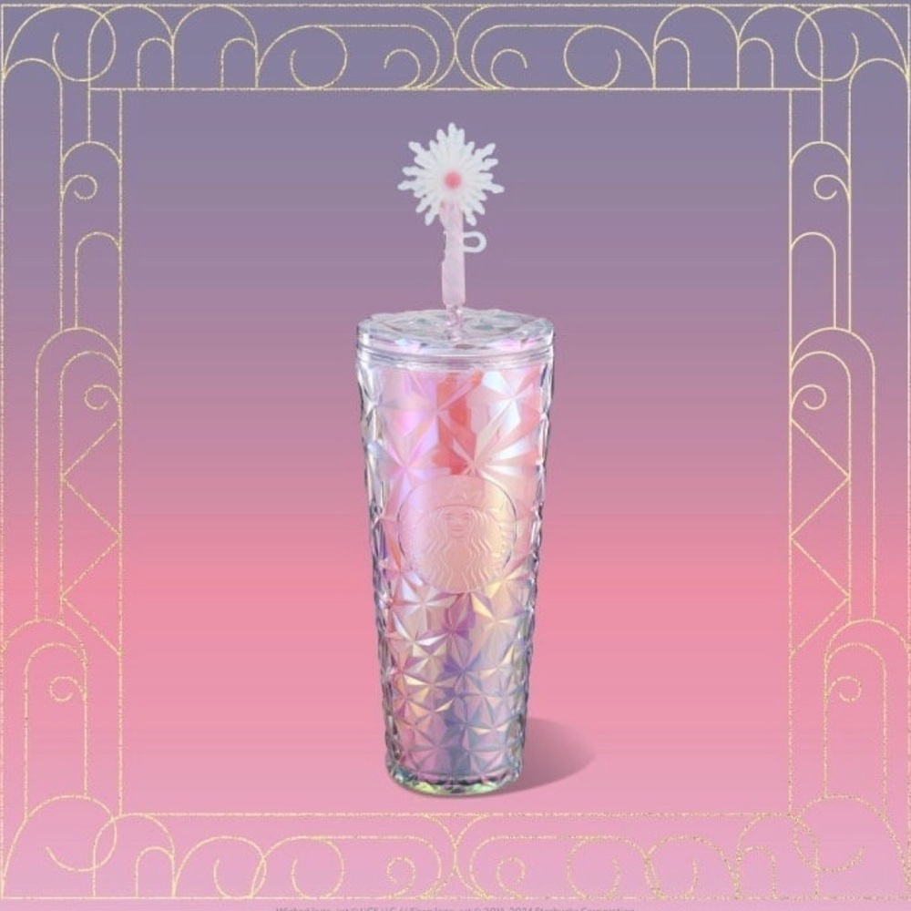 NWT Wicked Glinda Starbucks Tumbler w/Topper
